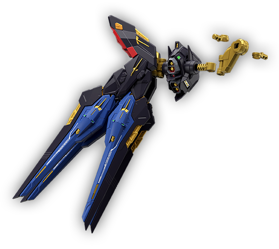 多轴可动的机翼展开机构