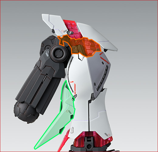 通过连动机构，不妨碍设计美观且确保可动范围