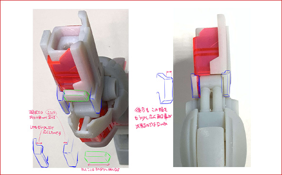 借由不断来回监修以提升精细度