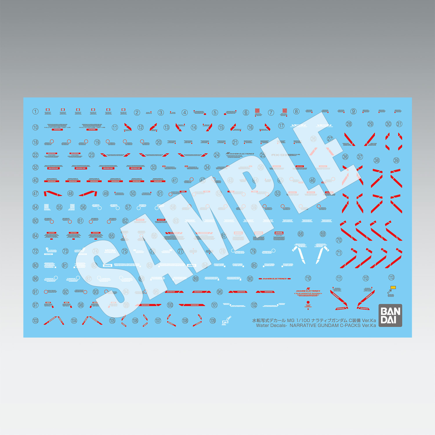 MG 1/100 NT高达 C装备 Ver.Ka 2024.04 ROLL OUT