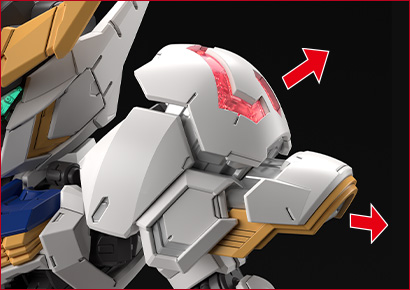 手臂和肩部的可动机关