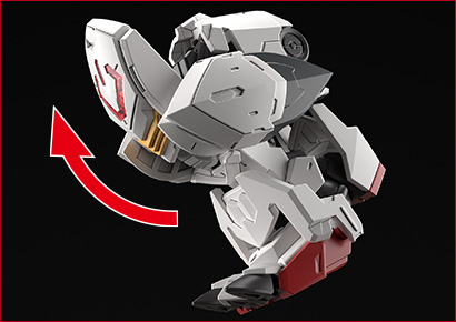 腿部的可动及连动机构