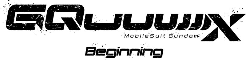 机动战士Gundam GQuuuuuuX-Beginning-